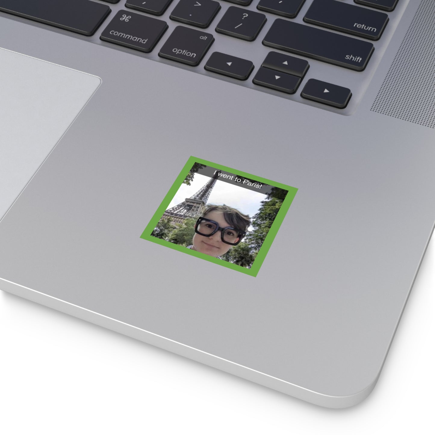 Paris Travel Memories Square Stickers - Perfect for Scrapbooking and Gifts